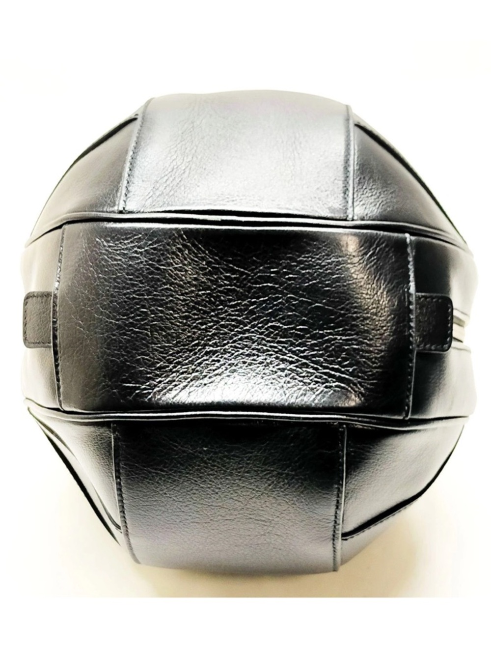 Gucci GG Black leather Tifosa Ball Bag - Picture 5 of 10